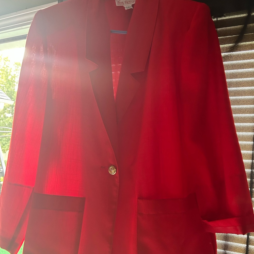 Red Blazer